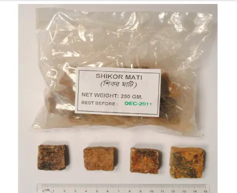 Figure 1 Typical example of Sikor tablets from Bangladesh purchased from shops in the United Kingdom