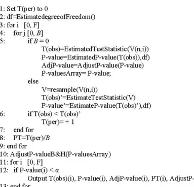 Table 2: Results of analyses of statistical tests. 