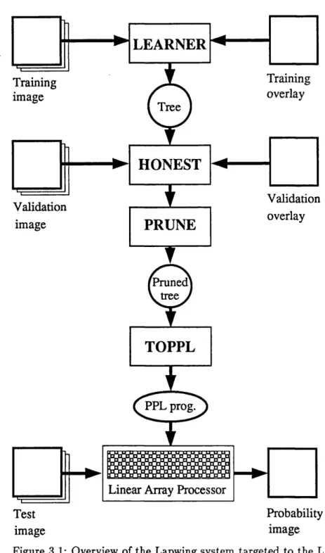 Figure  3.1:  Overview  of the  Lapwing system  targeted  to  the  LAP.
