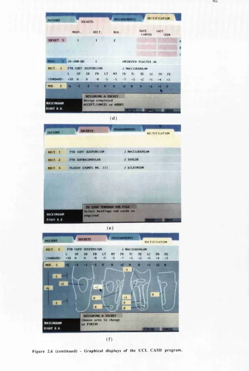 Figure 2.6 (continued) - Graphical displays of the UCL CASD program.