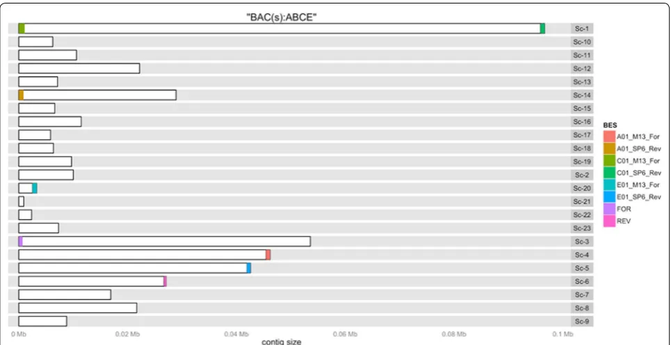 Table 2 Mate pair mapping orientations on E. coli, contigs and scaffolds