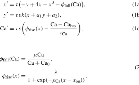 Figure 5 in [3shows, on the same graph, the pattern of intracellular calcium in 50 embryonic GnRHcells during 152 minutes as well as zooms of this graph over three different timeintervals of 18 minute length