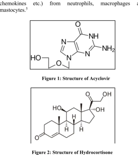 Figure 2: Structure of Hydrocortisone 