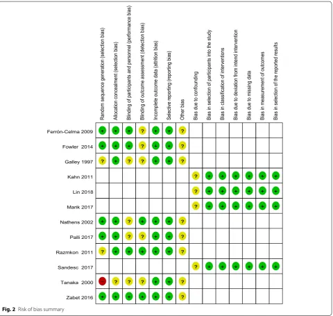 Fig. 2 Risk of bias summary