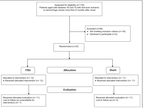 Fig. 1 Consort diagram of participant recruitment and randomization