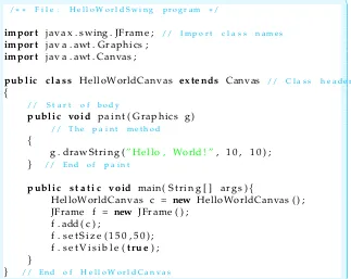 Figure 1.9: HelloWorldCanvas program.