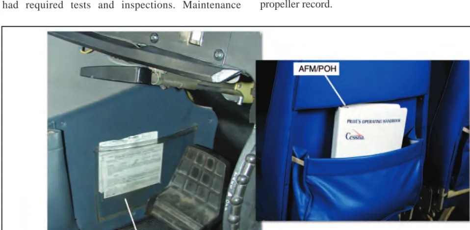 Figure 2-1. Aircraft documents and AFM/POH.
