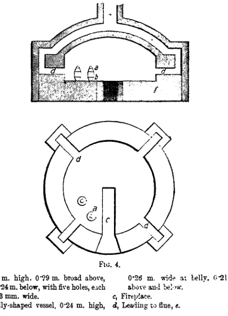 FIG. 4.a, 0*5 m. high, 0'29 m. broad above,0*24 m. below, with five holes, each