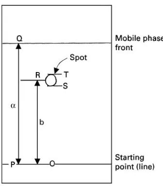 Figure 2Typical planar chromatogram.