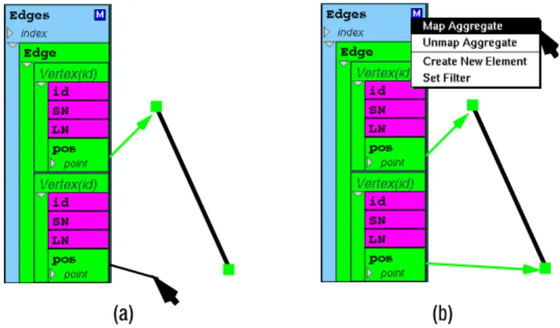 Figure 14:  Defining the Edges aggregate mapping.