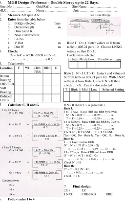 table in 805.21 para 10.  Choose LNXGsetting so that D > C.Circle value selected.