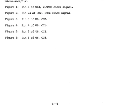 Figure 1: Pin 6 of U63, 2.5MHz clock signal. 