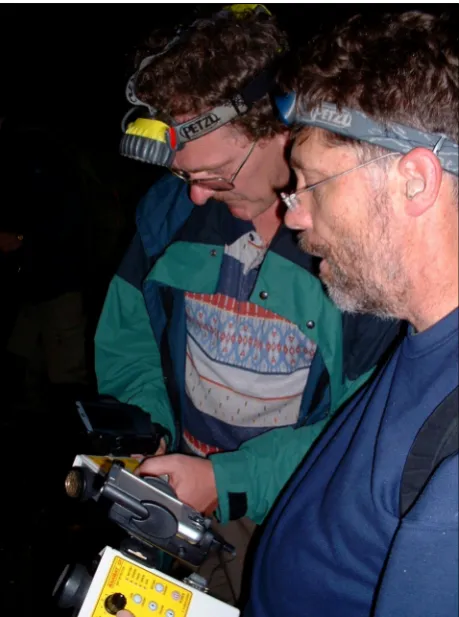 Figure 11. Usingheterodyne and time-expansion batdetectors in the field