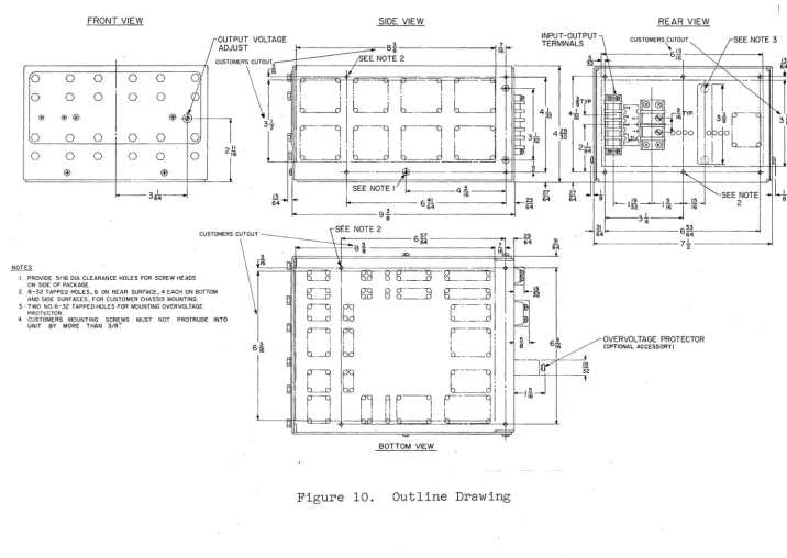 Figure 10. Outline Drawing 