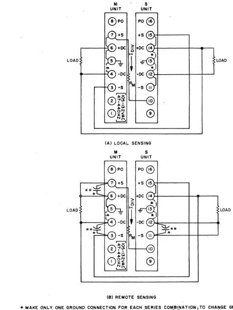 Figure SA. Auto-Series Connection, Dual Load 