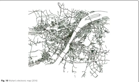 Table 1 Shortest path between some potential points