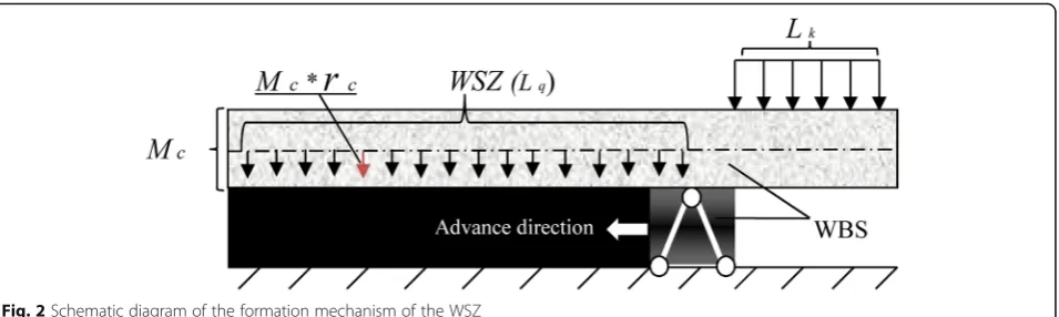 Fig. 2 Schematic diagram of the formation mechanism of the WSZ