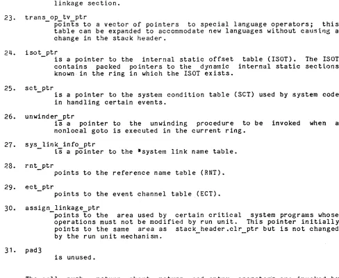 table can change be expanded to accommodate in the stack header. 