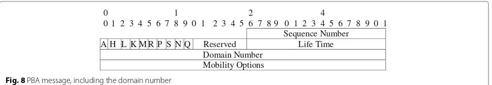 Fig. 9 LPBA message, including the domain number