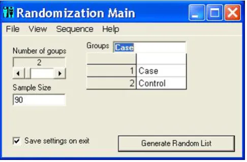 Figure 3Options window: CodeOptions window: Code. Options window, setting the for-mat of unique identifier (UI) specified in the program as Code.
