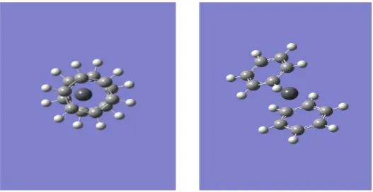 Figure 6. Optimized C2v using BVP86, 6-311++G(d,p) as basic sets. 