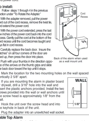 Table Top Alarm