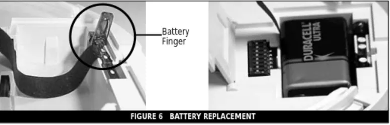 FIGURE 7FIGURE 6   BATTERY REPLACEMENT