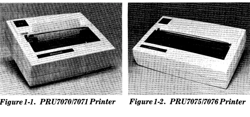 Figure 1-2. PRU707517076Printer 