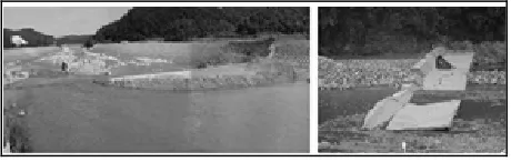 Figure 1. Case of weir destruction in Korea (Buk Stream and Baebong Stream). 