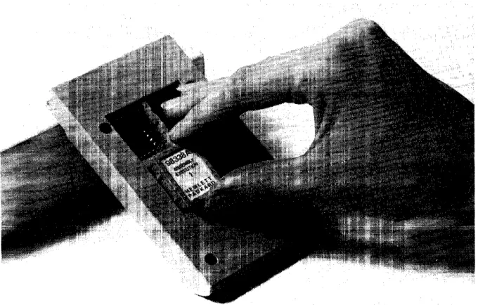 Figure 1. Installing the Assembly Execution ROM 