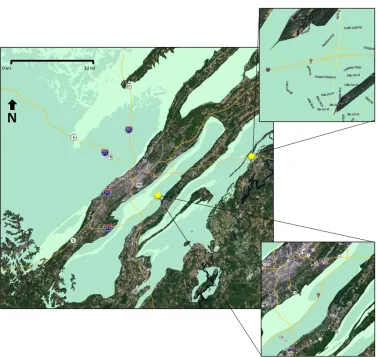Figure 1-6  Sample Locations 