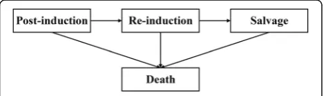 Fig. 4 Graphical representation of the DES model that was used forthe case study as described in the Methods section