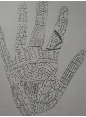 Figure 2. Emily's hand design 