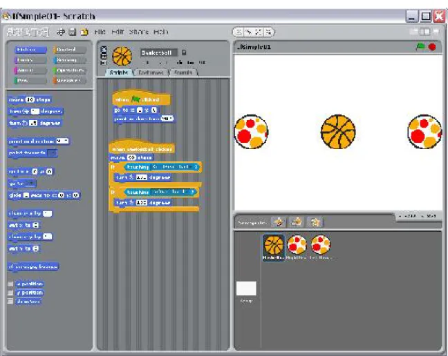 Figure 4: Image 4. User interface for the program named IfSimple01.