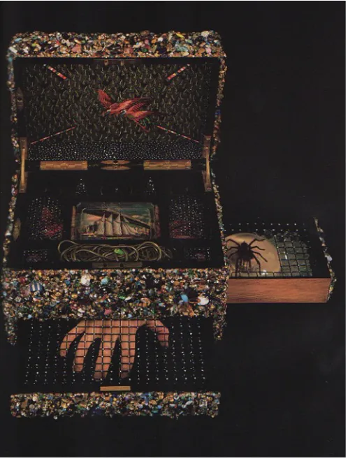 Figure 7     Lucas Samaras, Box #124, 1988, mixed media 