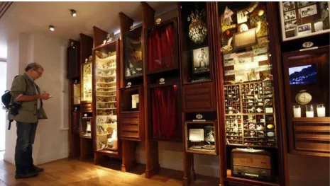 Figure 11     Image from inside Orhan Pamuk's Museum, Istabul,  Photo Credit: Reuters 