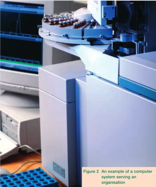 Figure 2 An example of a computer system serving an