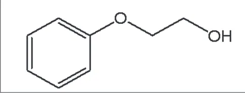 Fig. 1: Chemical structure of 2-phenoxyethanol