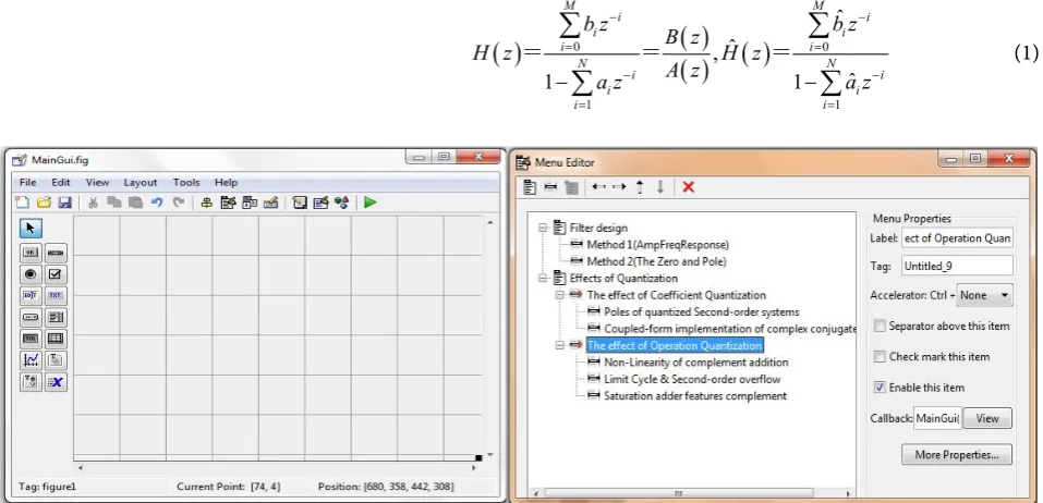 Figure 2. Matlab design. 