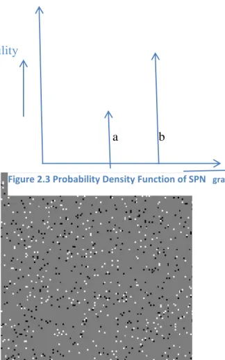 Figure 2.4  salt and pepper noise variance of 0.05 