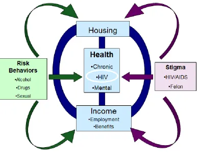 Figure 1. Reentry Challenges Model for PRPP Participants 