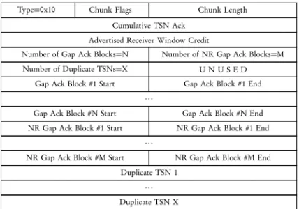 Figure 1: An NR-SACK chunk [18].