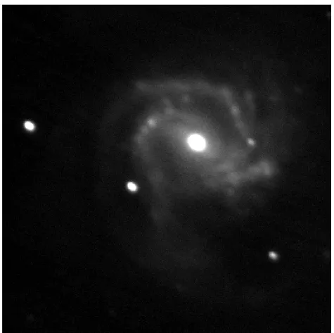 Figure 3.2: A 60-second exposure of Messier 61 taken with no filter using the 20-inch RC Optics telescope and the Apogee Alta U230 camera with 1x1 binning