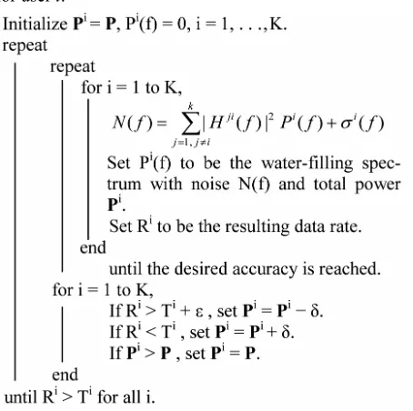 Figure 3 illustrates the considerable, usually detri-near-far problem, upstream transmitters on near-end lines compromise the upstream bit rates in unfair manner, thatlowed to transmit at the maximum PSD, a spectral com-patibility problem between VDSL line