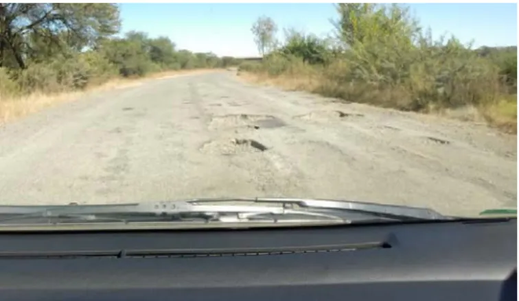 Figure 1.  Pothole example 