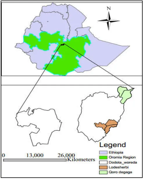 Figure 1. Location of the study area 