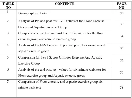 TABLE  NO CONTENTS 