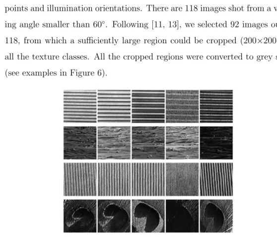 Figure 6: Examples of texture images from the CUReT database.