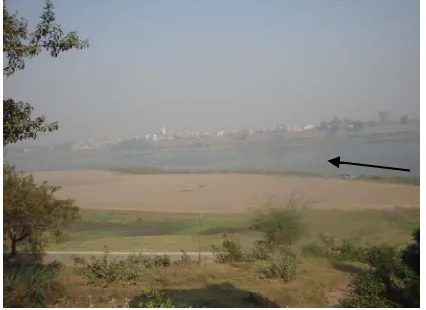 Figure 2. Channel characteristic in middle part of the lower Tapi River (Loaction: Mandavi bridge)