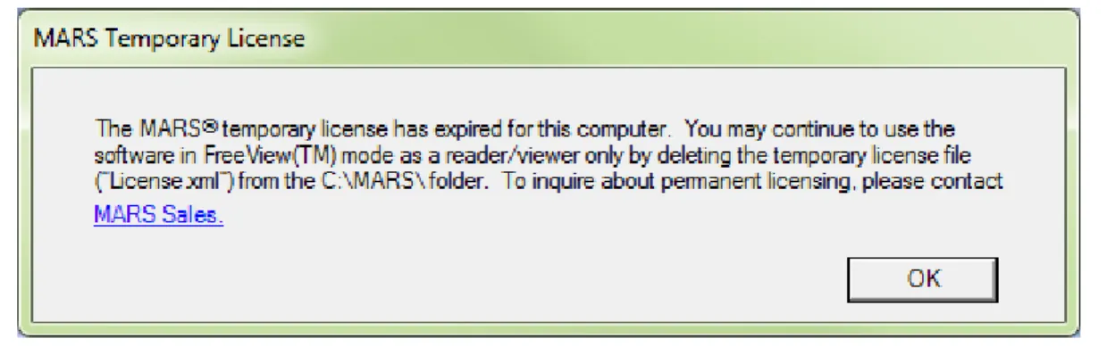 Figure 5: MARS ®  desktop icon 